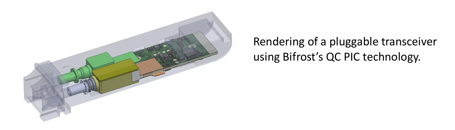 Bifrost launches DSP free QC transceiver for 25 Gbps and 40 km reach  at ECOC2025
